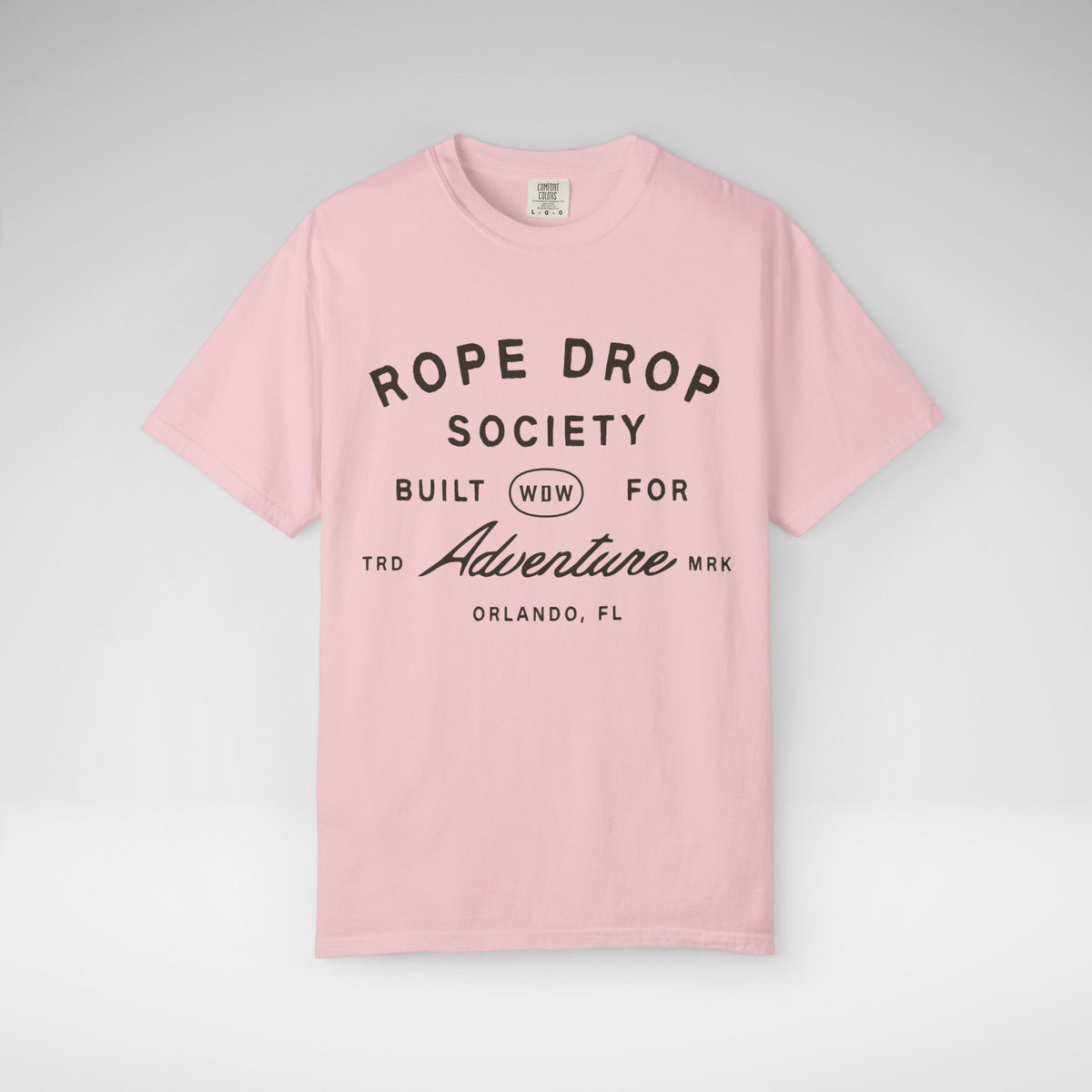 Rope Drop Society Comfort Colors Unisex Garment-Dyed T-shirt