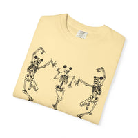 Dancing Skeletons with Ears Comfort Colors Unisex Garment-Dyed T-shirt