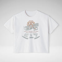 World Tour Comfort Colors Women's Boxy Tee