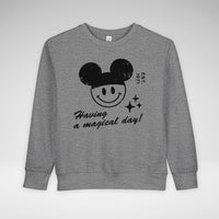 Having a Magical Day Rabbit Skins Toddler Sweatshirt