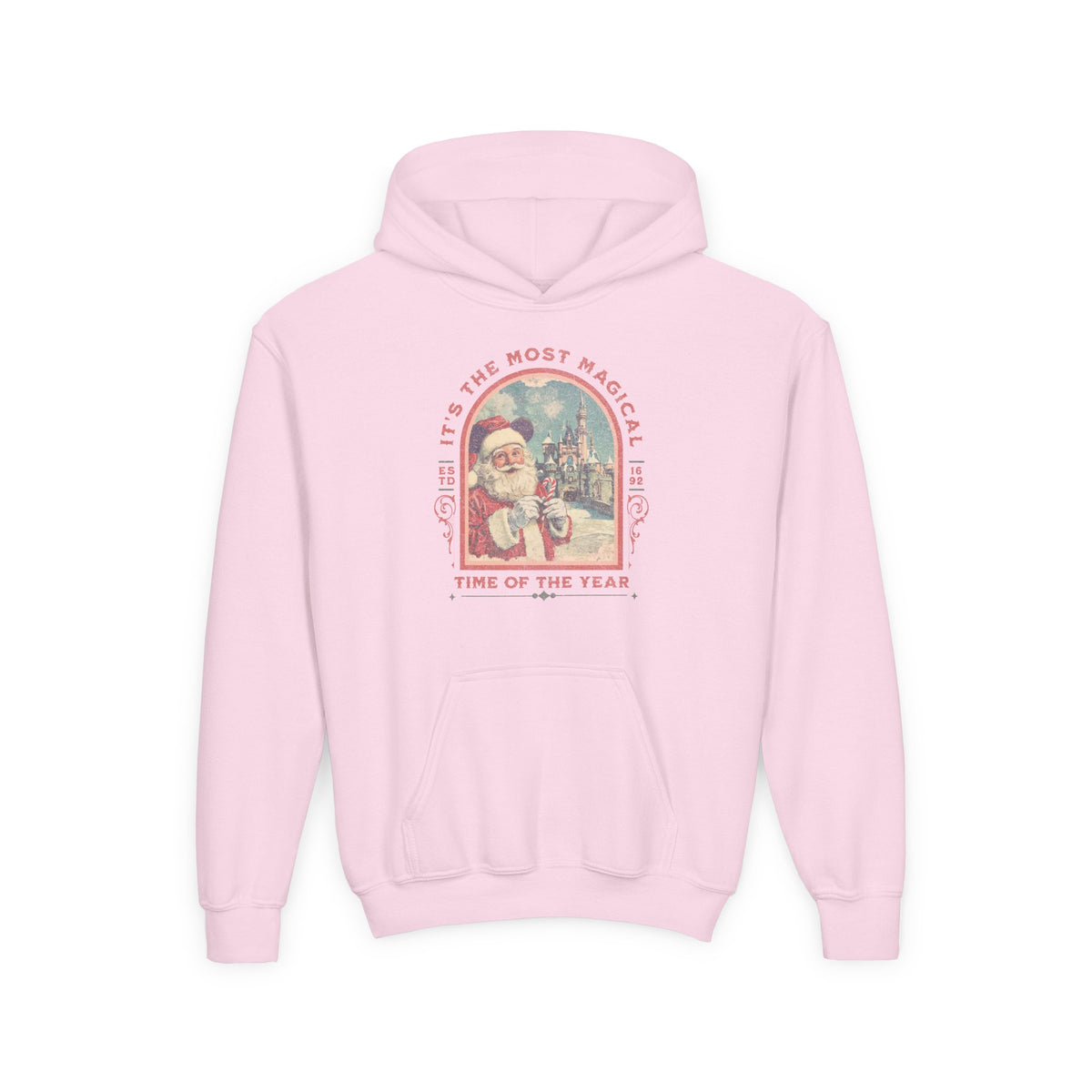 The Most Magical Time of the Year Gildan Youth Heavy Blend Hooded Sweatshirt