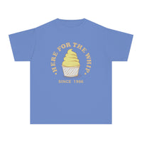 Here For The Whip Comfort Colors Youth Midweight Tee
