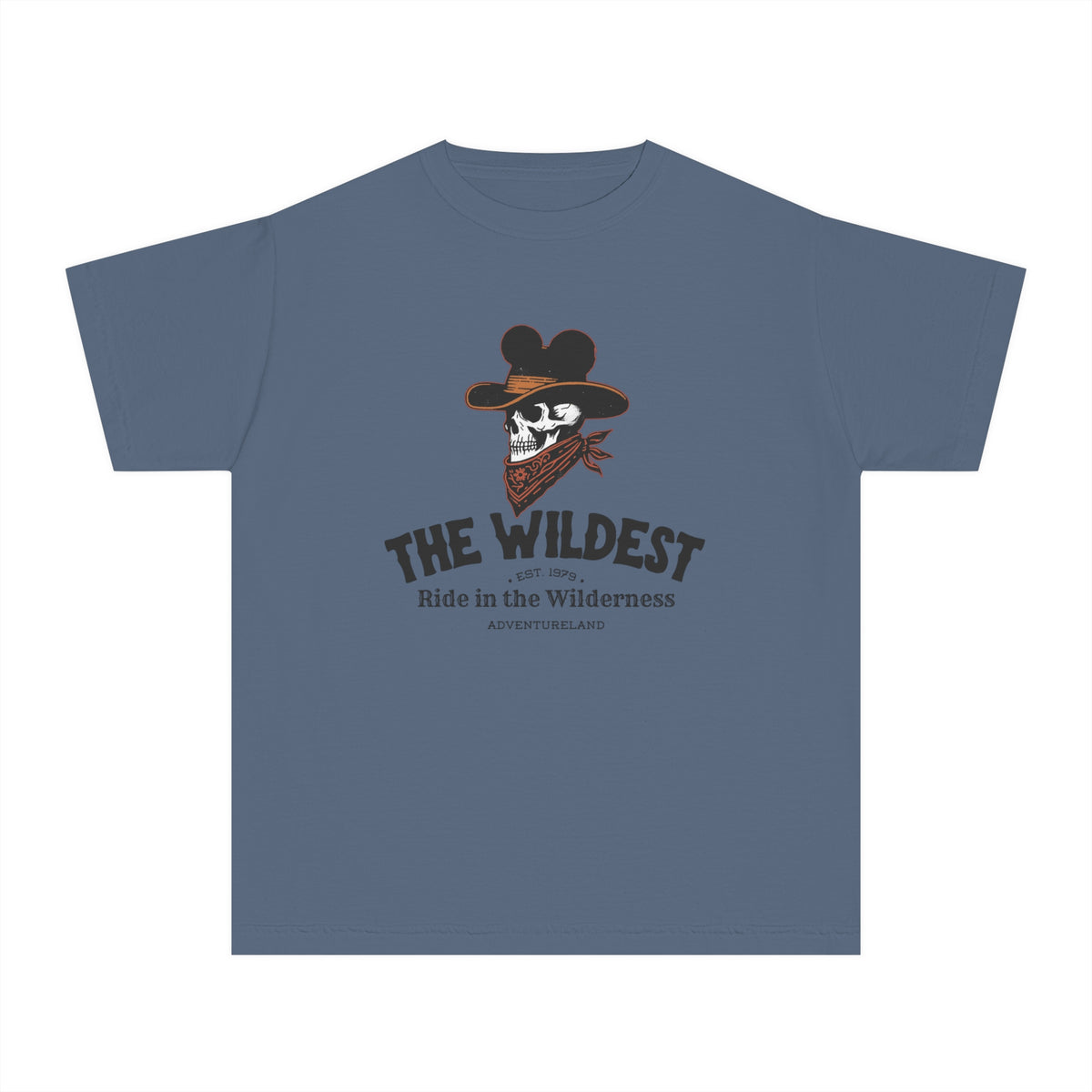 The Wildest Ride in the Wilderness Comfort Colors Youth Midweight Tee