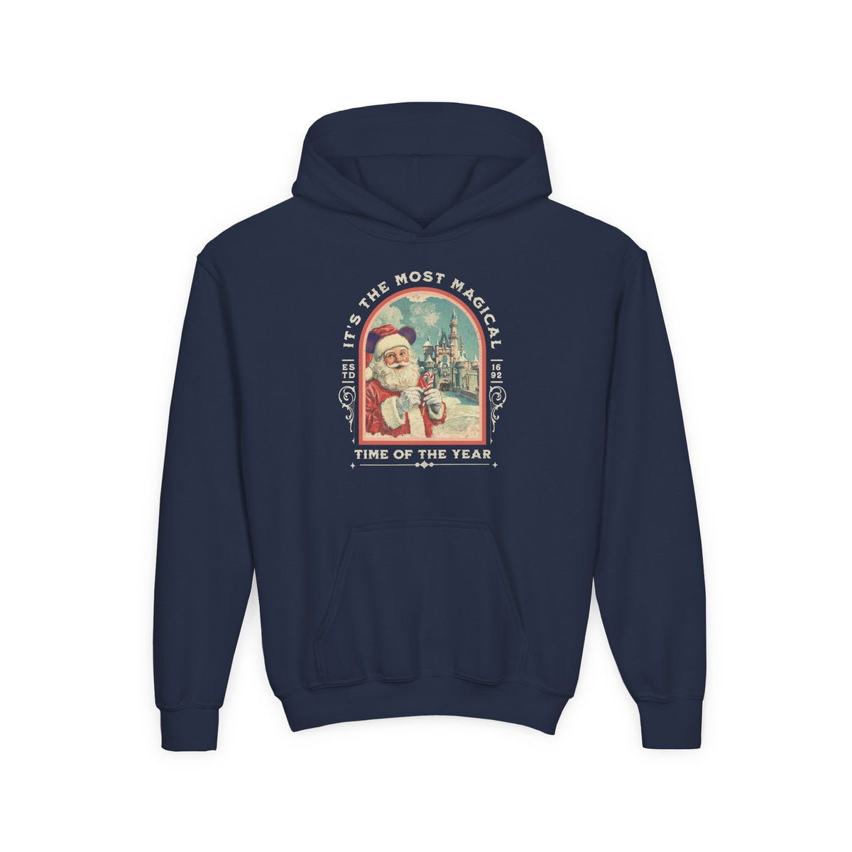 The Most Magical Time of the Year Gildan Youth Heavy Blend Hooded Sweatshirt
