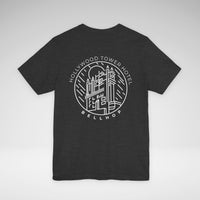 Hollywood Tower Hotel Bellhop Bella Canvas Unisex Jersey Short Sleeve Tee