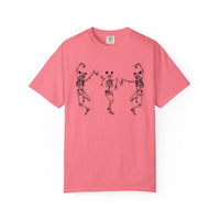 Dancing Skeletons with Ears Comfort Colors Unisex Garment-Dyed T-shirt