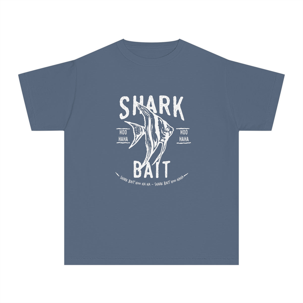 Shark Bait Hoo Haha Comfort Colors Youth Midweight Tee