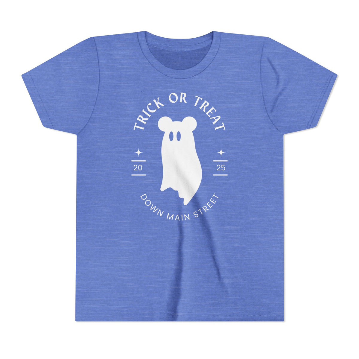 Trick or Treat Down Main Street Youth Short Sleeve Tee