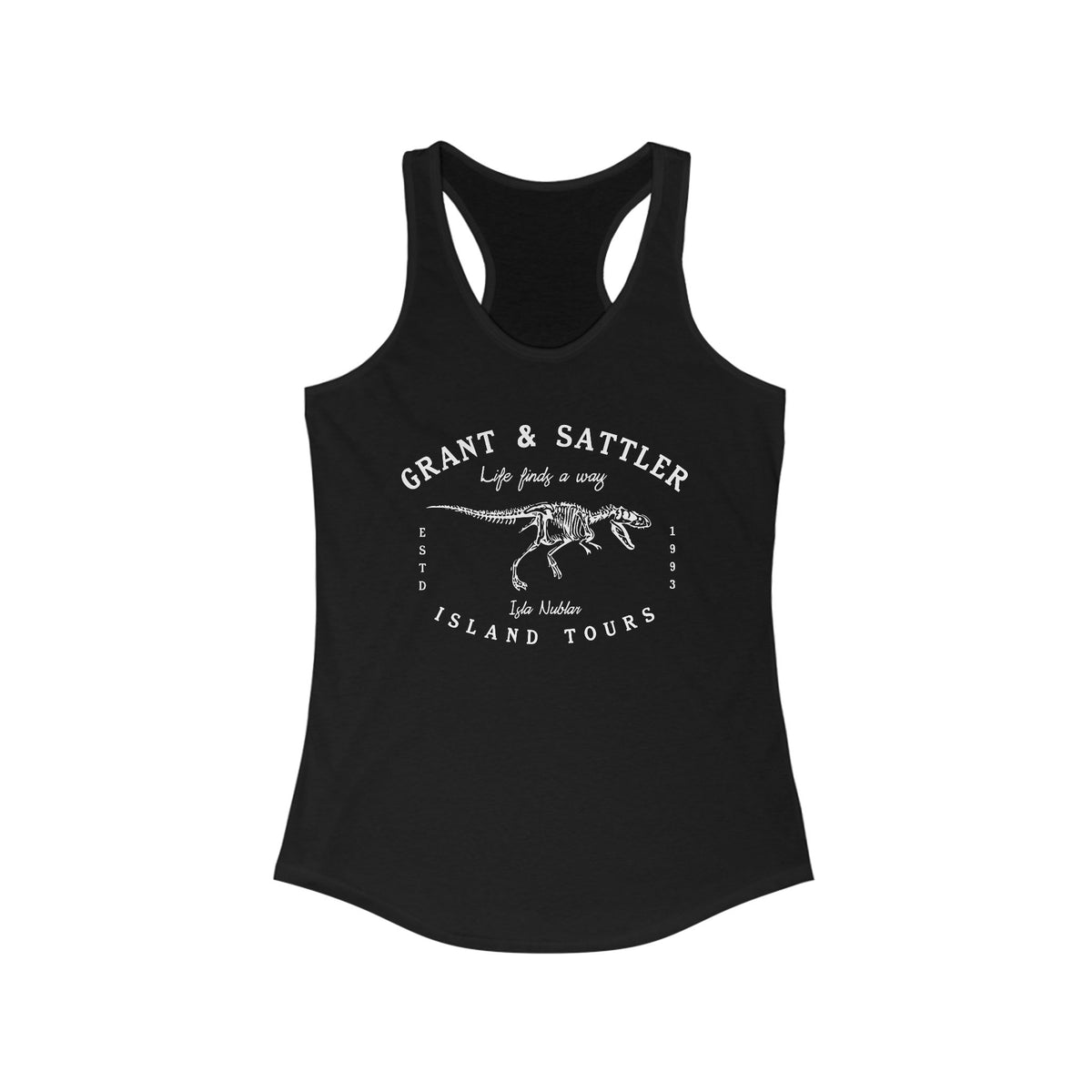 Grant & Sattler's Island Tours Women's Ideal Racerback Tank