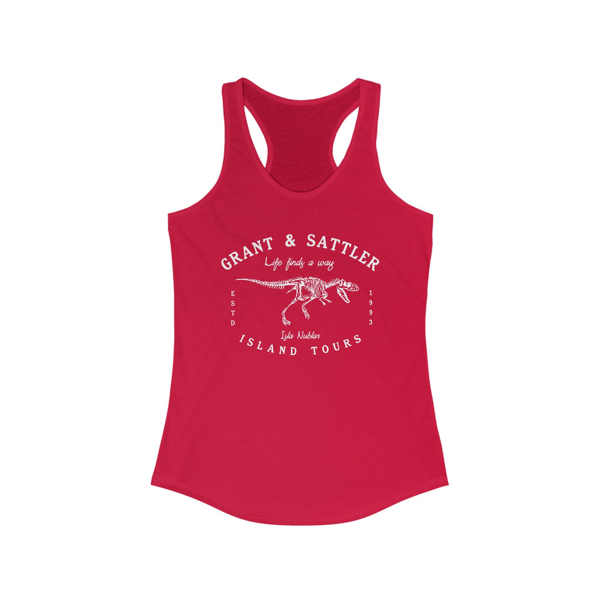 Grant & Sattler's Island Tours Women's Ideal Racerback Tank