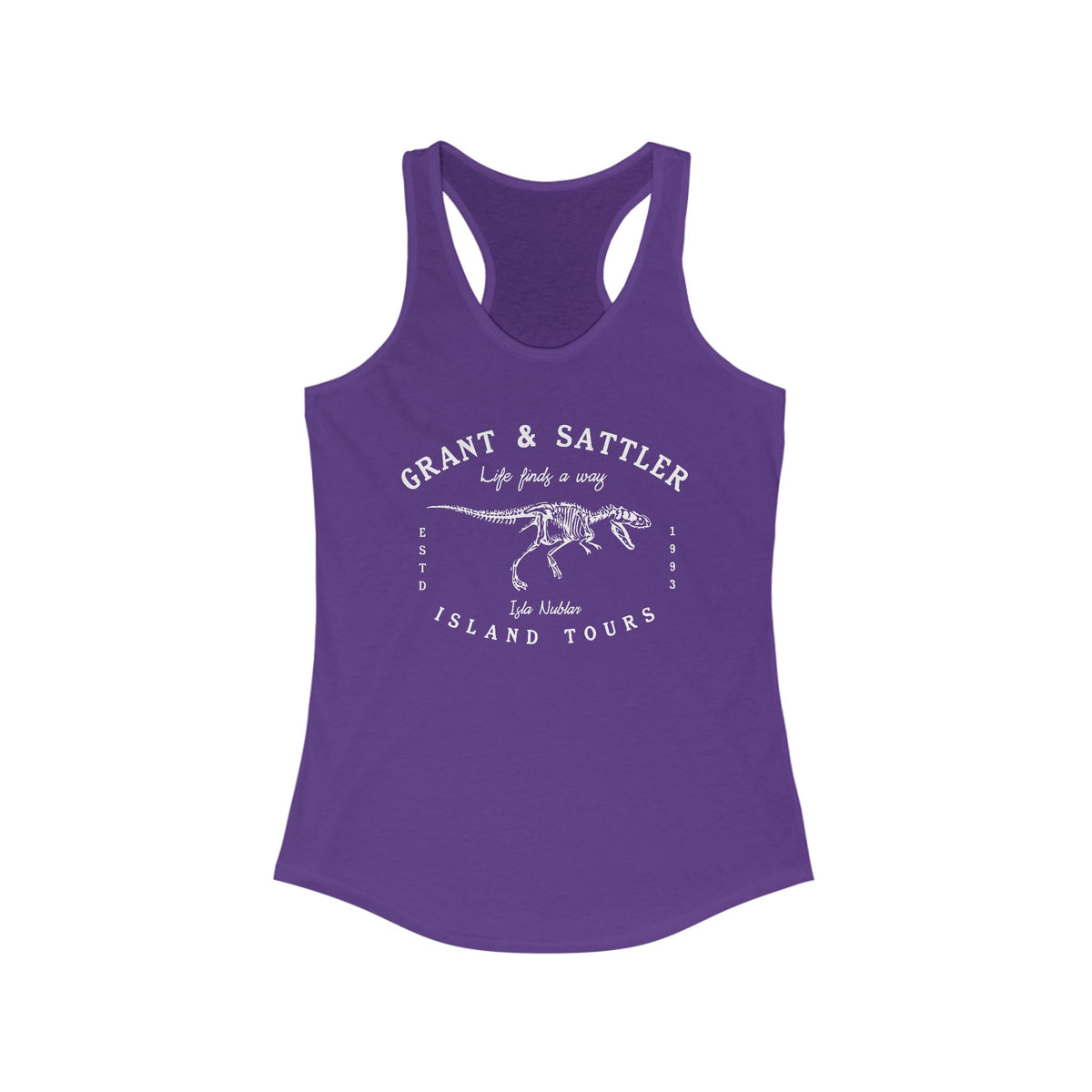 Grant & Sattler's Island Tours Women's Ideal Racerback Tank