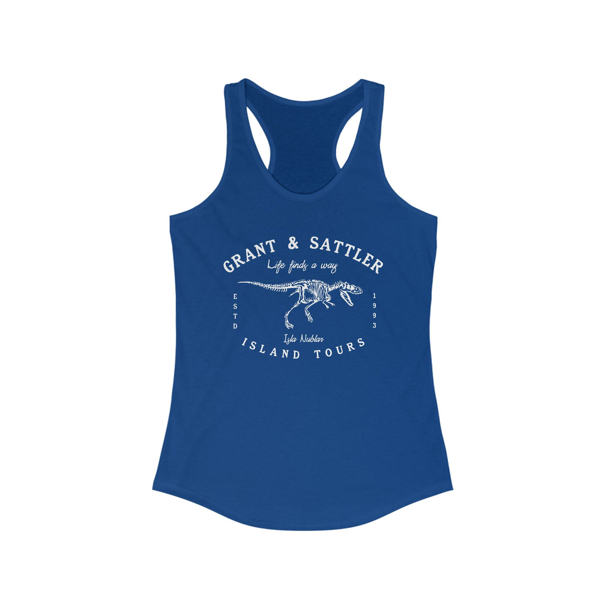 Grant & Sattler's Island Tours Women's Ideal Racerback Tank