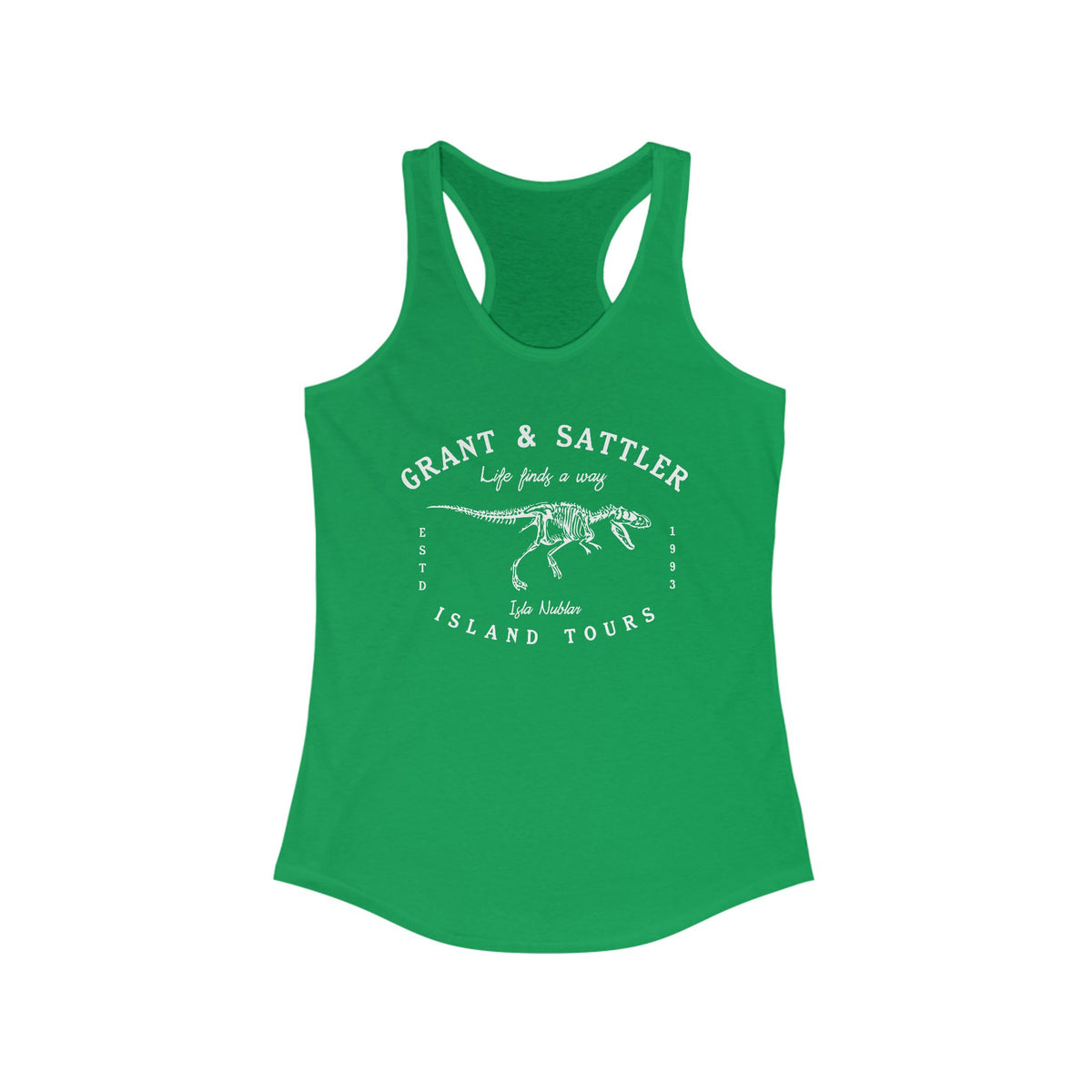Grant & Sattler's Island Tours Women's Ideal Racerback Tank