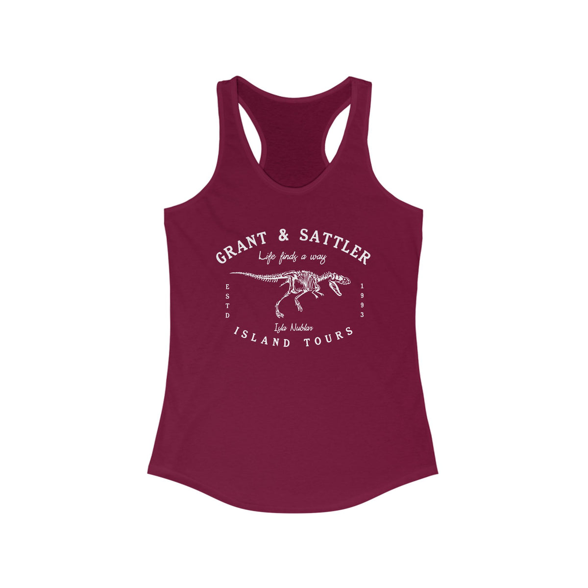 Grant & Sattler's Island Tours Women's Ideal Racerback Tank