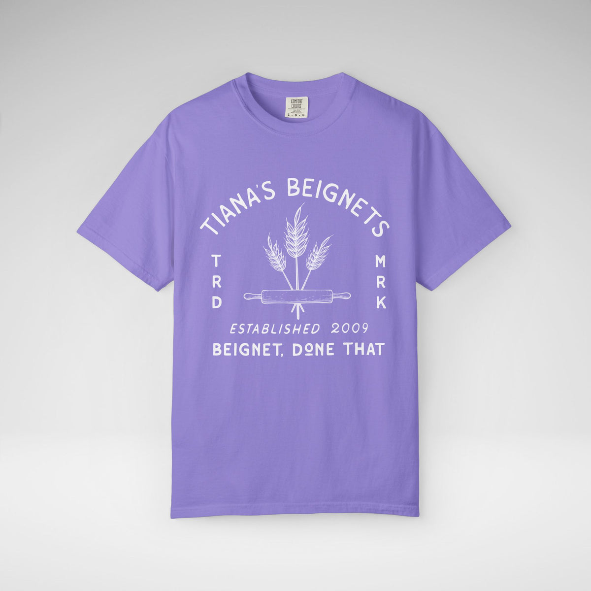 Tiana's Beignets Comfort Colors Unisex Garment-Dyed T-shirt