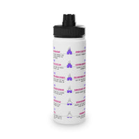 Park Day Hydration Tracker Stainless Steel Water Bottle with Sports Lid