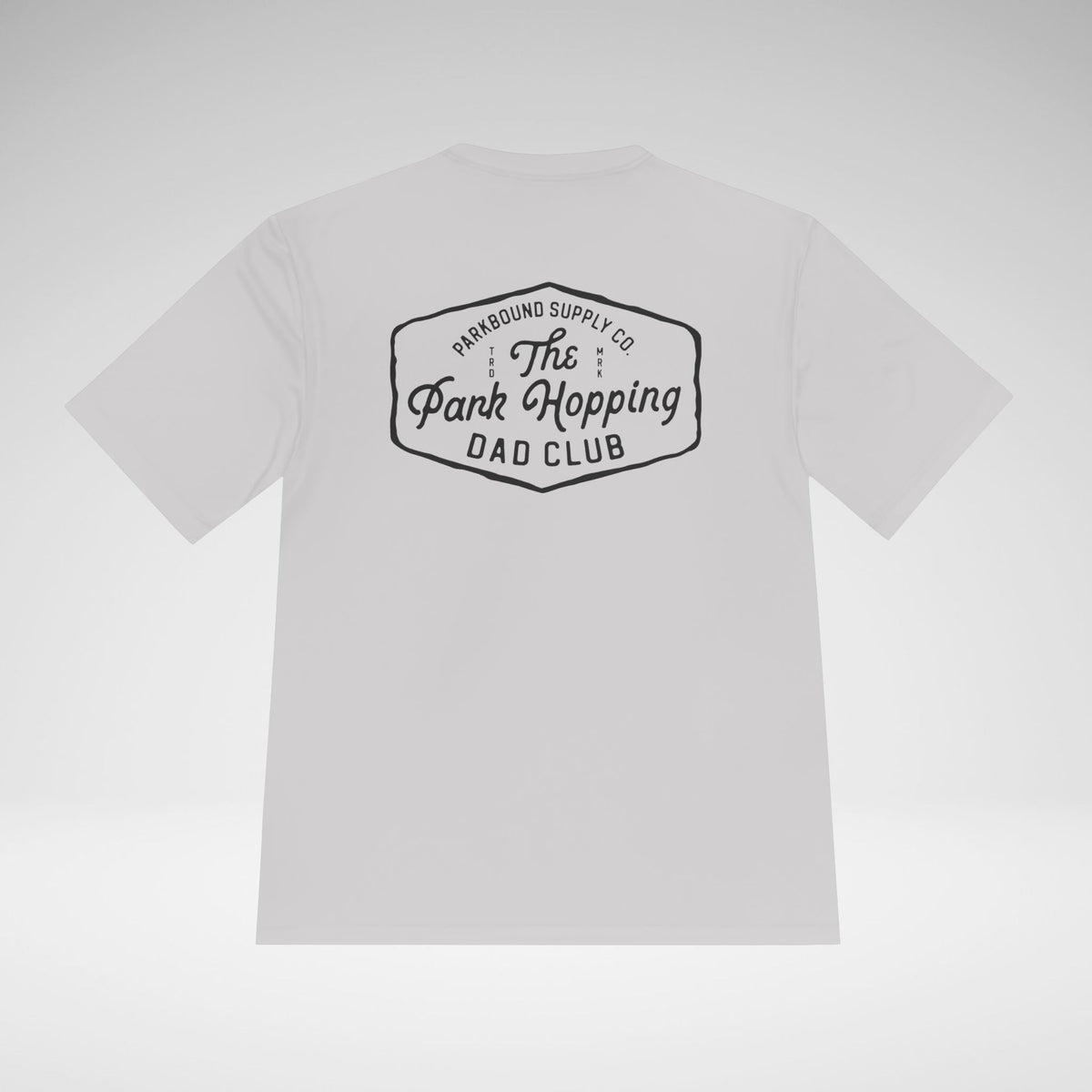 Park Hopping Dad Club Performance Moisture-Wicking Tee