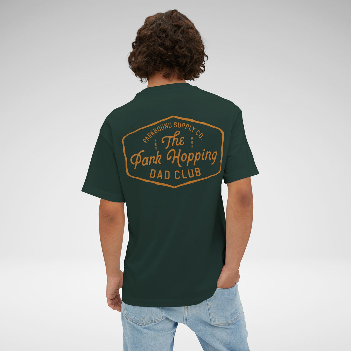 Park Hopping Dad Club Oversized Tee
