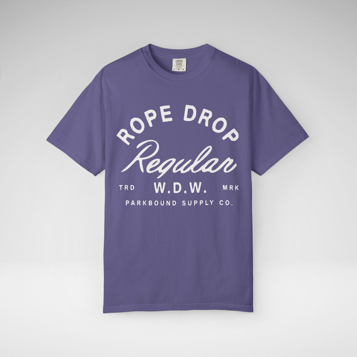 Rope Drop Regular Comfort Colors Unisex Garment-Dyed T-shirt