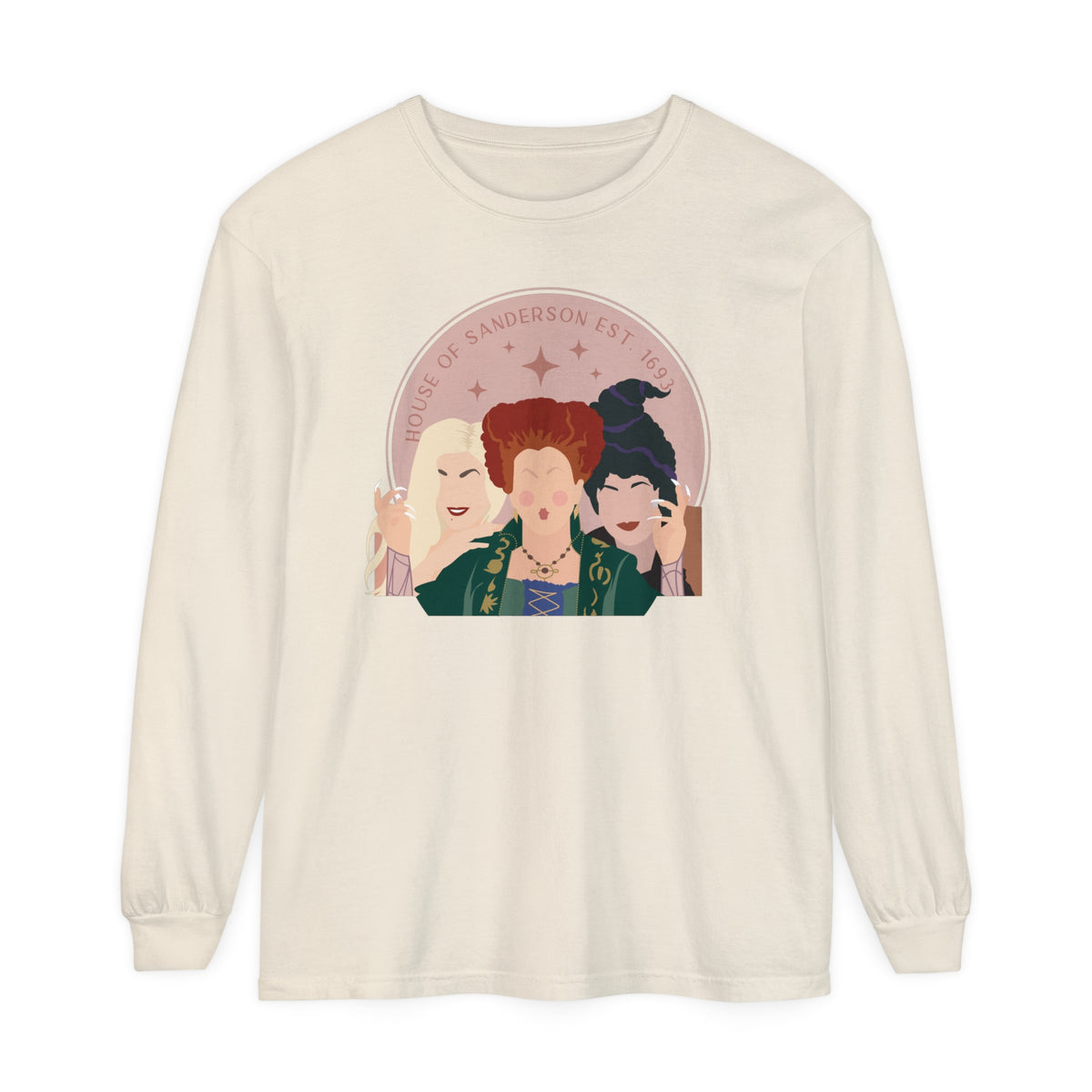 House of Sanderson Comfort Colors Unisex Garment-dyed Long Sleeve T-Shirt