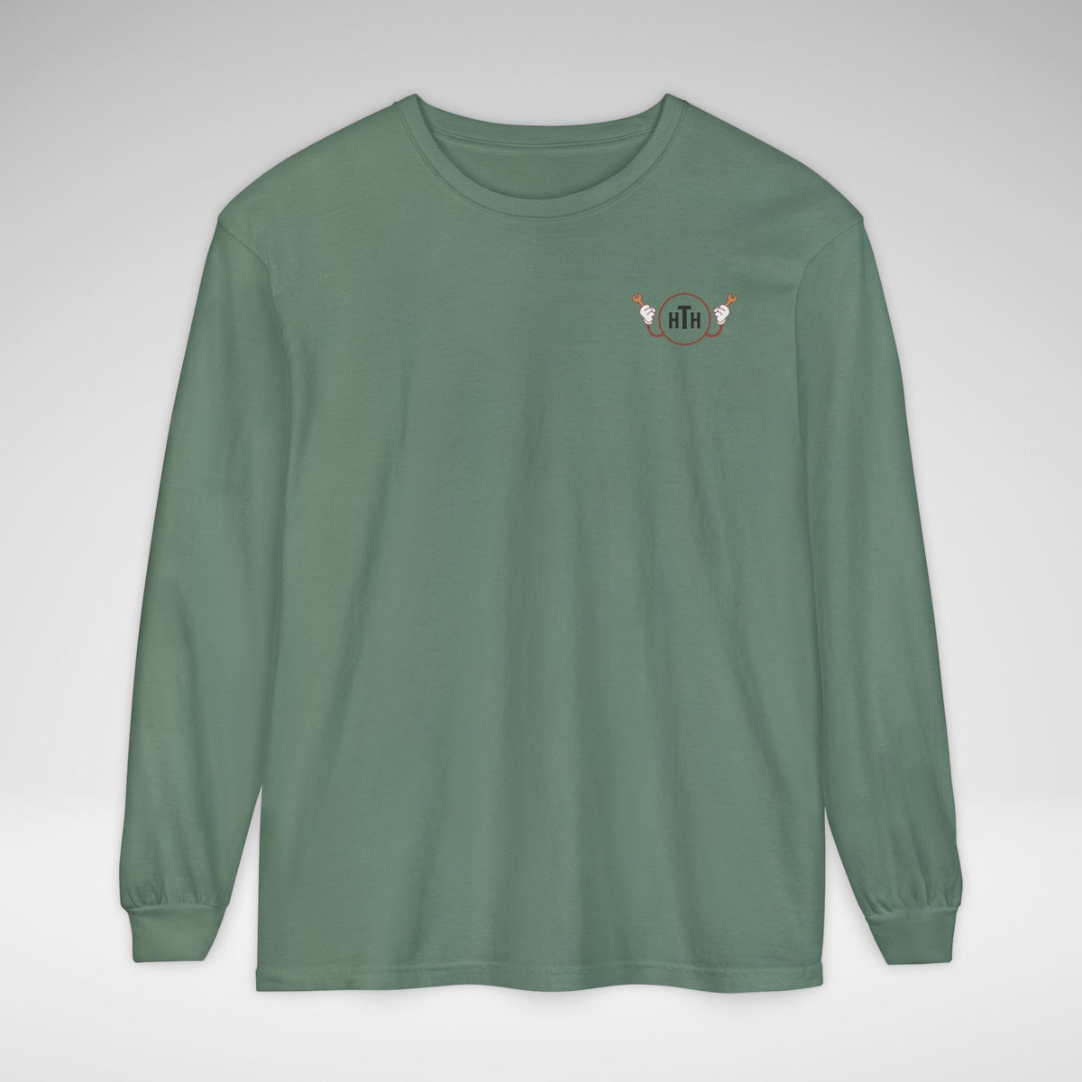 Hollywood Tower Hotel Maintenance & Repairs Comfort Colors Unisex Garment-dyed Long Sleeve T-Shirt