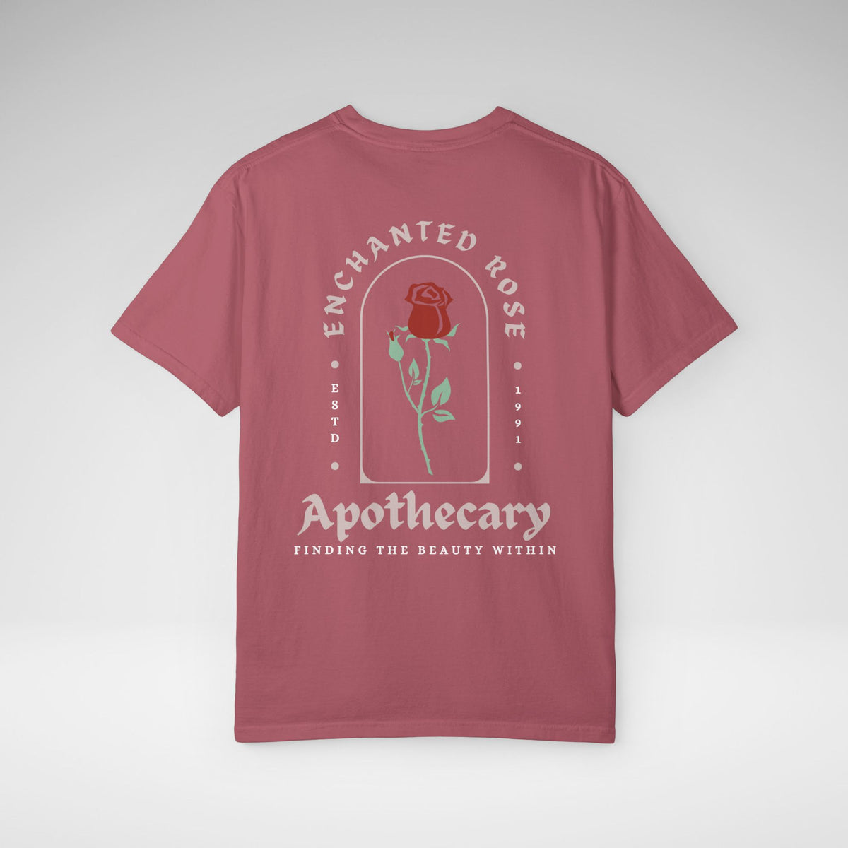 Enchanted Rose Apothecary Room Comfort Colors Unisex Garment-Dyed T-shirt