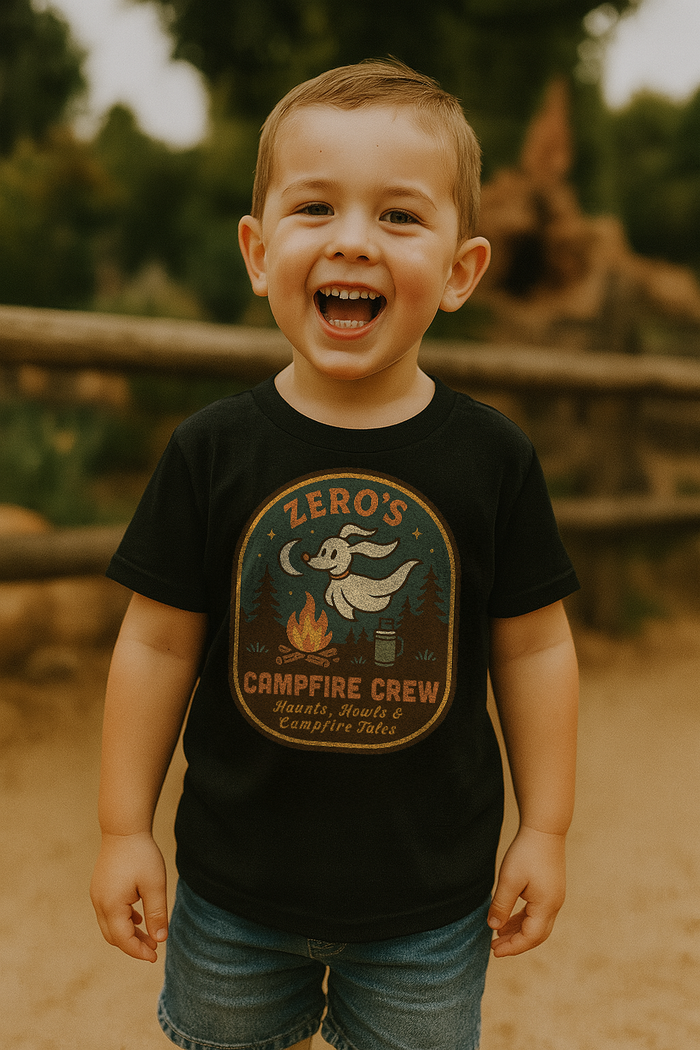 Zero's Campfire Crew Bella Canvas Toddler Short Sleeve Tee