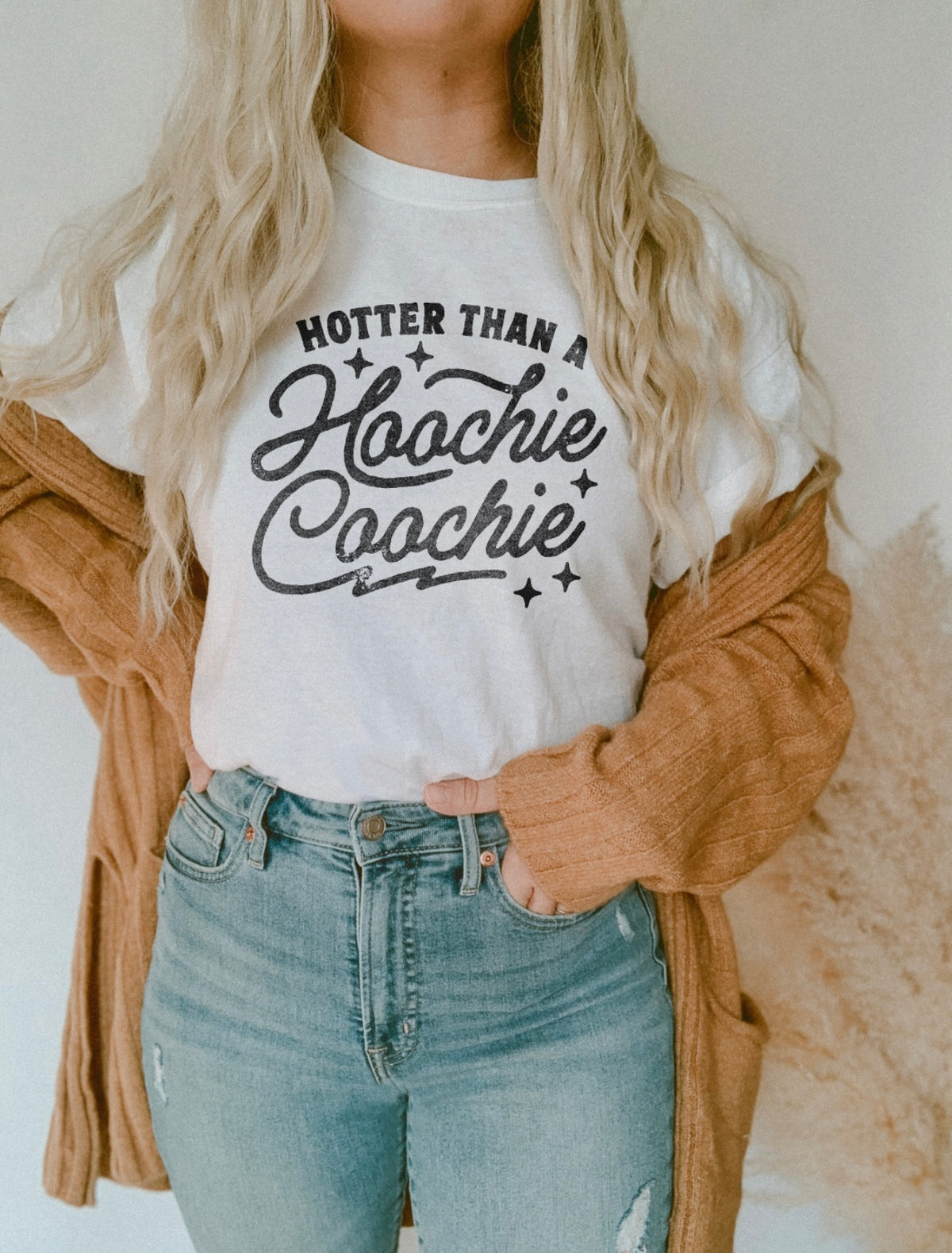 Hotter Than A Hoochie Coochie Comfort Colors Unisex Garment-Dyed T-shirt