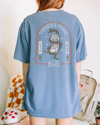 There's A Snake In My Boot Comfort Colors Unisex Garment-Dyed T-shirt