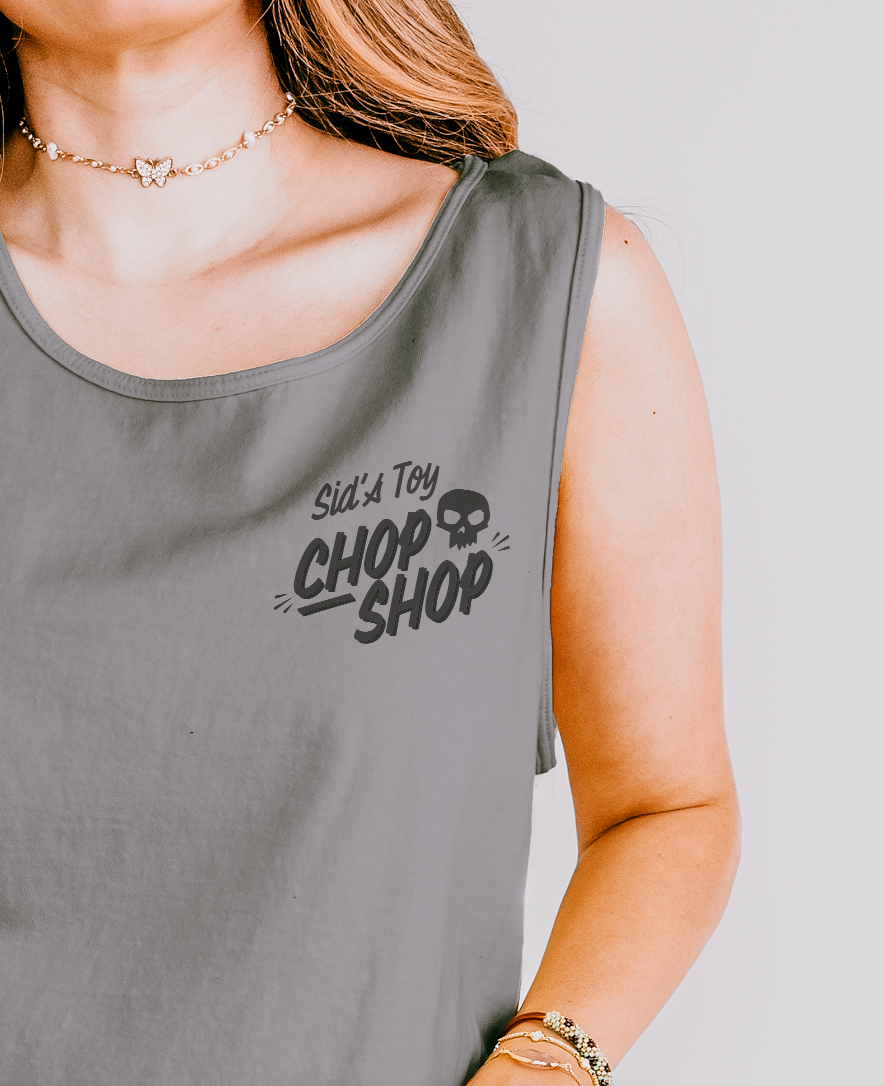 Sid's Toy Chop Shop Unisex Comfort Colors Garment-Dyed Tank Top