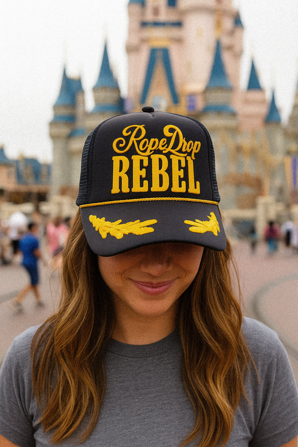 Rope Drop Rebel Trucker Hat
