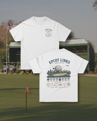 Epcot Links Tee — World Showcase Invitational Golf Graphic T-Shirt