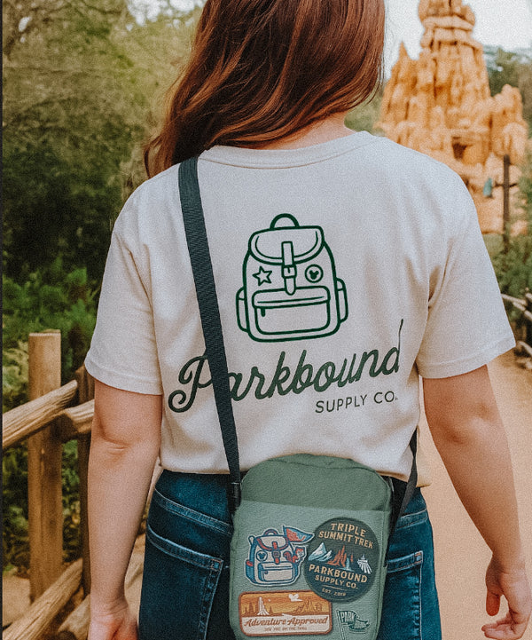 Trail Badge Crossbody – Adventure Approved