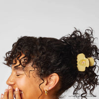 Harry Potter X Kitsch Recycled Cloud Clawclip 1pc-Hufflepuff