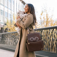 Disney Mocha Mickey Mouse Classic Diaper Bag II