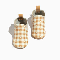 Disney Gingham Mickey Mouse Chelsea Boot Baby Shoe