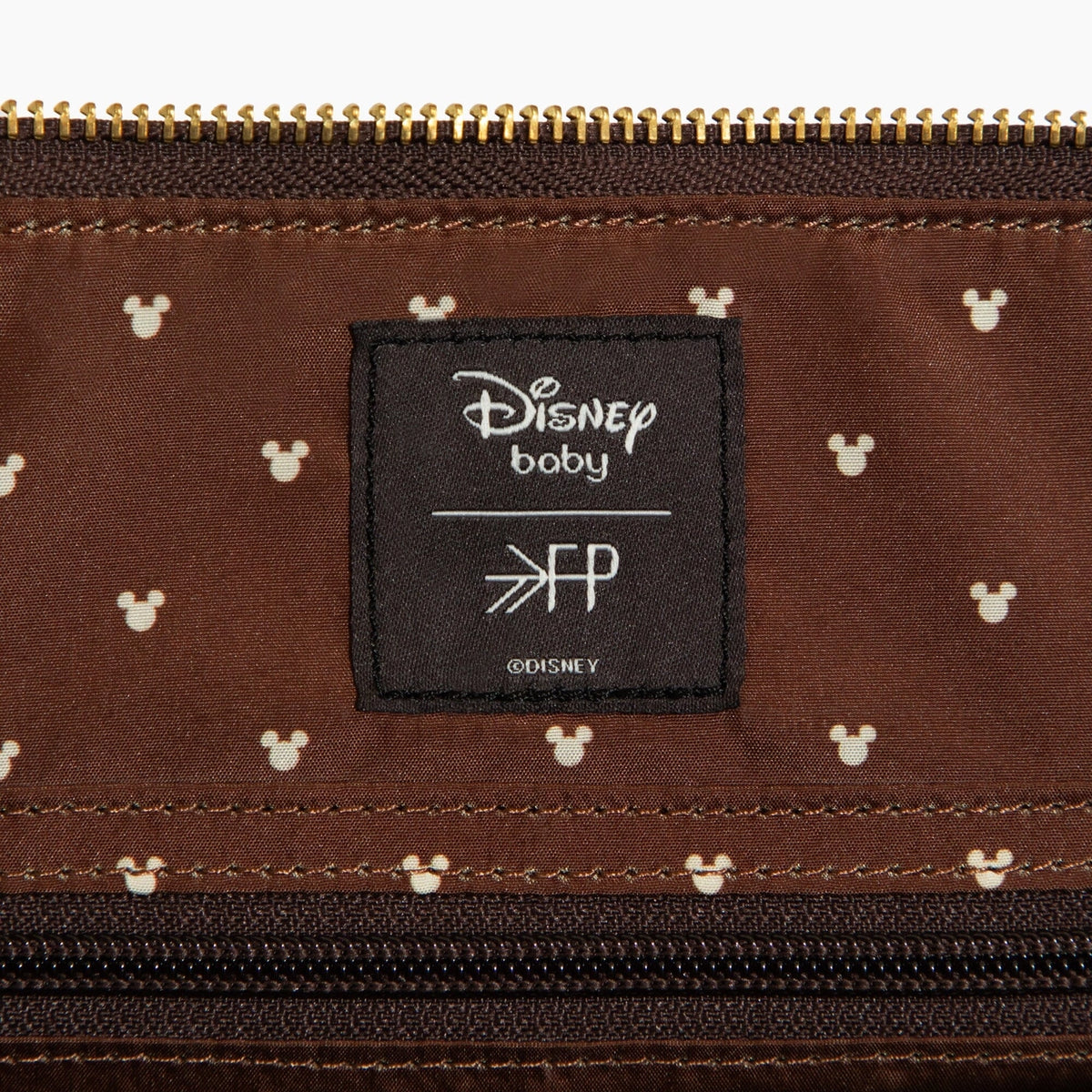 Disney Mocha Mickey Mouse Classic Diaper Bag II