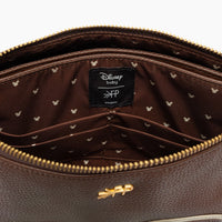 Disney Mocha Mickey Mouse Zip Pouch