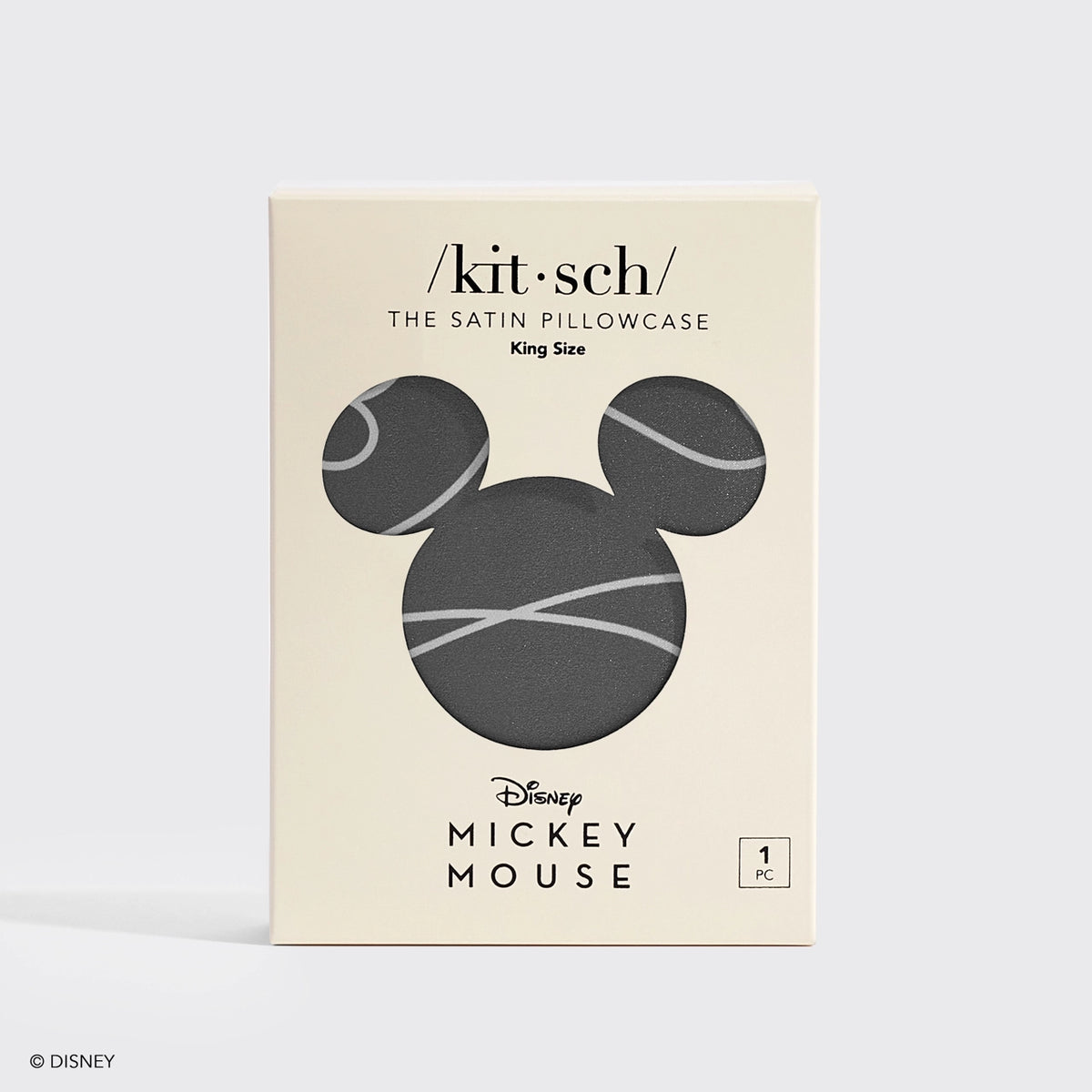 Kitsch & Mickey and Minnie Satin Pillowcase King Mickey Maze