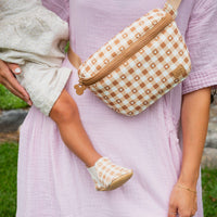 Disney Gingham Mickey Mouse Seoul Fanny Pack