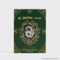 Harry Potter X Kitsch Satin Pillowcase King - Slytherin