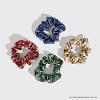 Harry Potter X Kitsch Satin Sleep Scrunchies 4pc Set