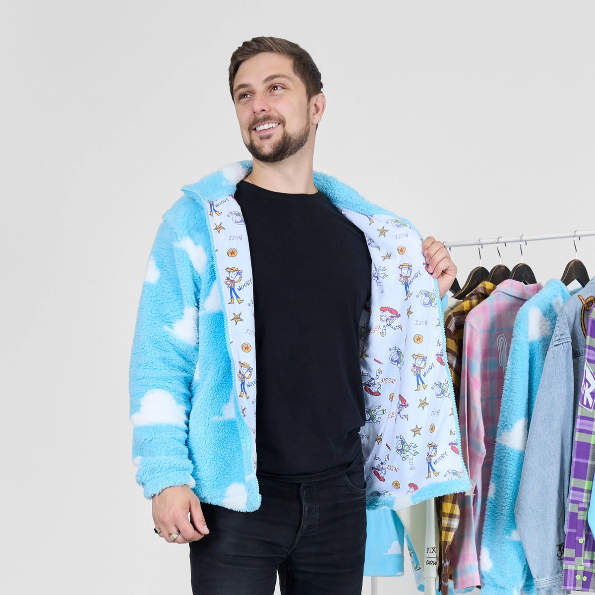 Toy Story Andy's Room Sherpa Jacket