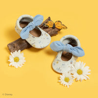 Disney Pooh Bear Linen Knotted Bow Baby Shoe