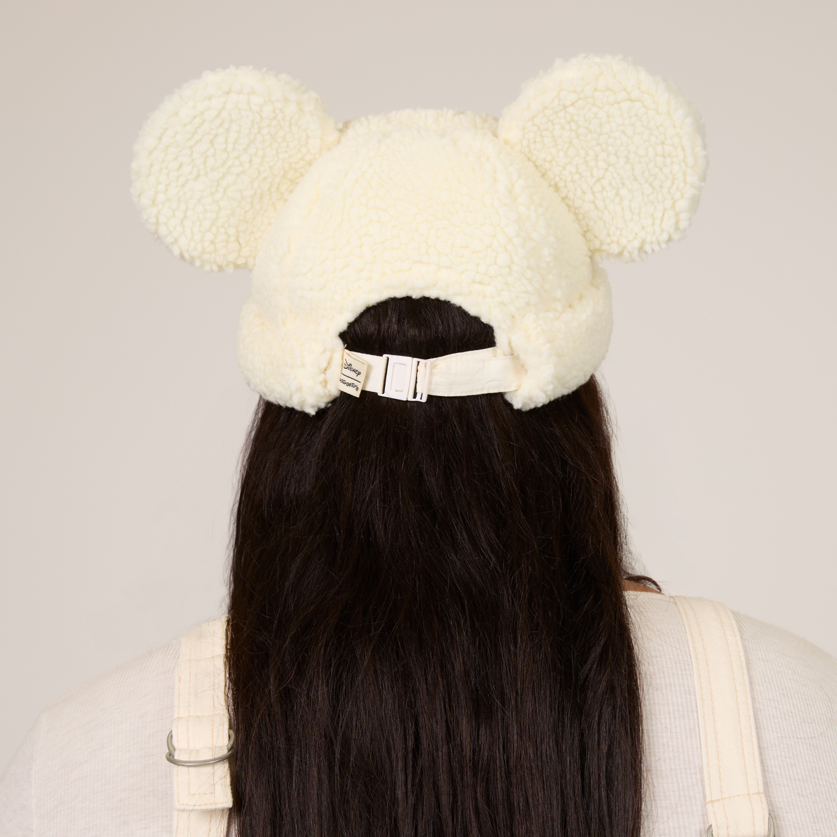 Mickey Sherpa Beanie Cream
