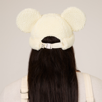 Mickey Sherpa Beanie Cream