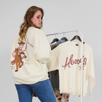 Toy Story Woody's Round Up Drop Sleeve Crewneck