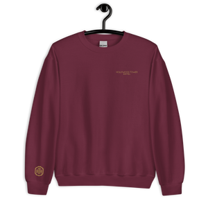 Embroidered Hollywood Tower Hotel Bellhop Gildan Unisex Heavy Blend™ Crewneck Sweatshirt